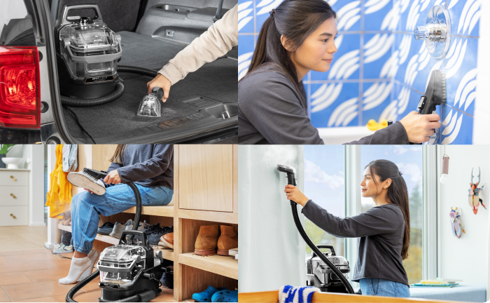 Un seul appareil pour plusieurs surfaces.